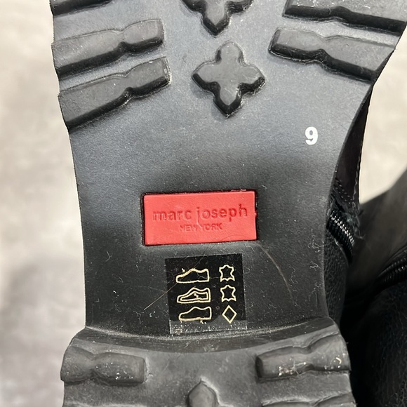 Marc Joseph Luxury Eva Lightweight Wingtip Ankle Boot Black Suede/Nappa Size 9 - Picture 10 of 10